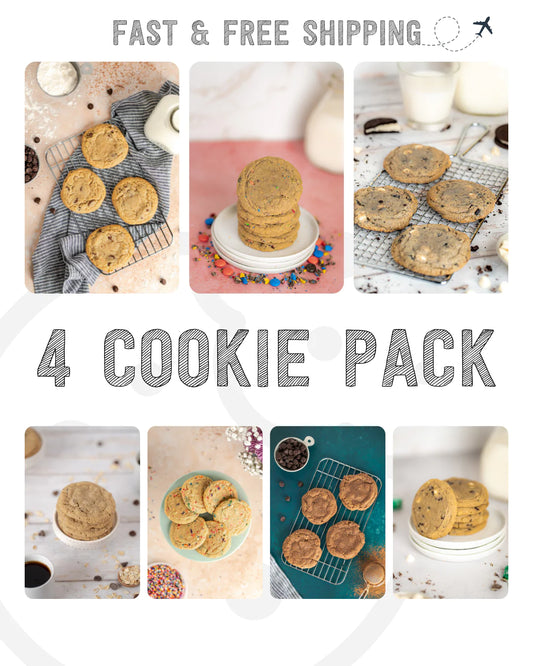 4 COOKIE PACK *FREE SHIPPING*