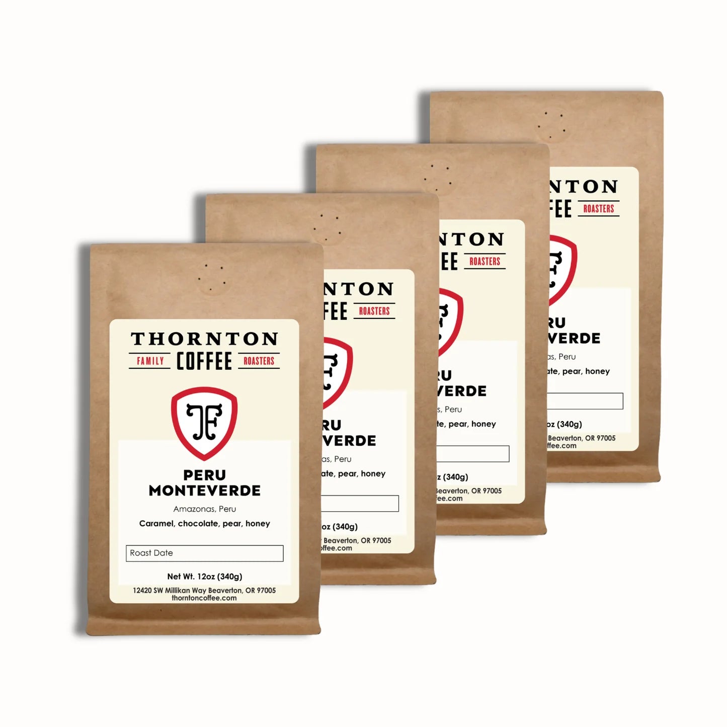 PERU MONTEVERDE BUNDLE + FREE COOKIES + FREE SHIPPING (MEDIUM ROAST) - Grove Cookie Company
