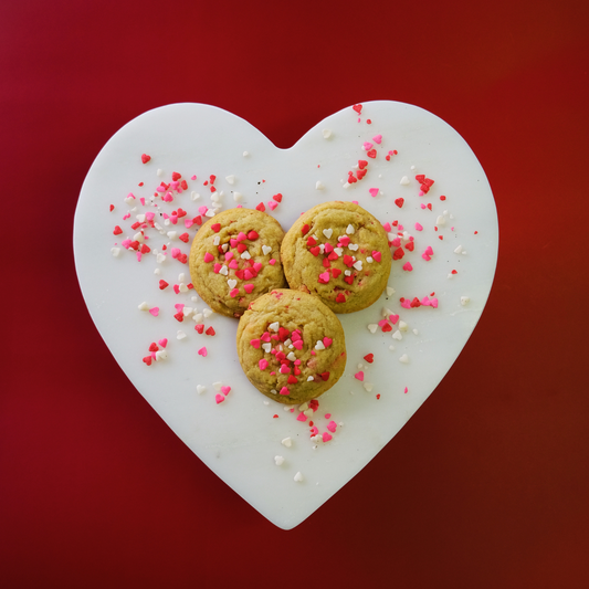 HEART SHAPED SPRINKLE - LIMITED TIME FLAVOR - Grove Cookie Company